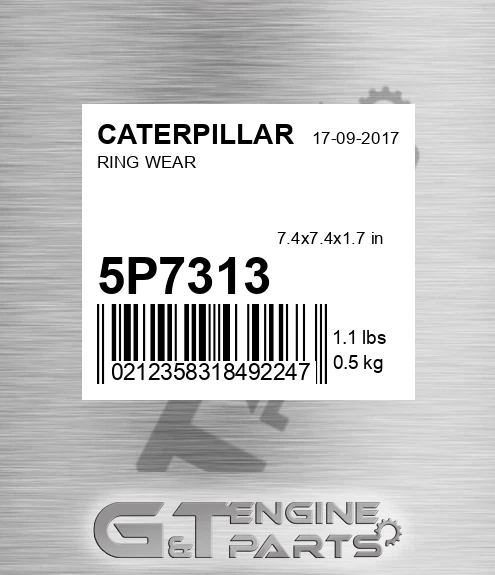 5P7313 Ring Wear for CATERPILLAR