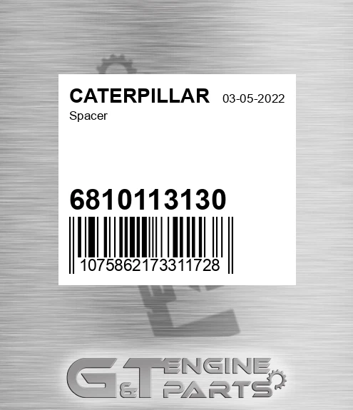 6810113130 Spacer for CATERPILLAR