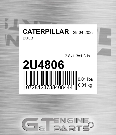 2U-4806 Bulb for CATERPILLAR
