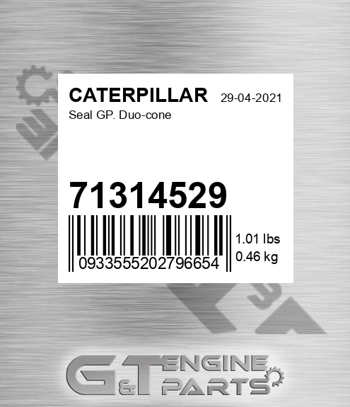 71314529 Seal Gp. Duo-cone