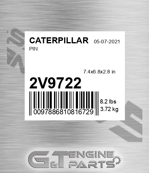 2V-9722 Pin