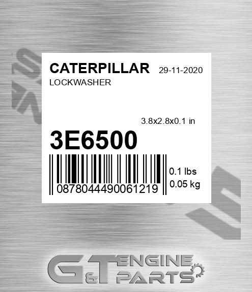 3E6500 Lockwasher