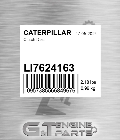 LI7624163 Clutch Disc