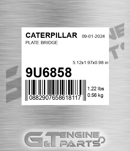 9U6858 Plate Bridge for CATERPILLAR