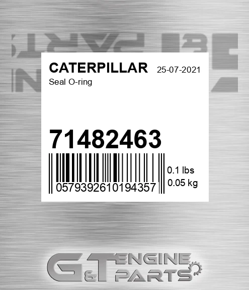71482463 Seal O-ring