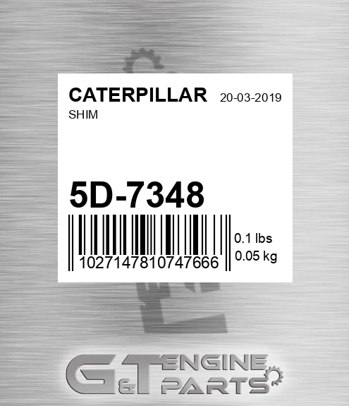 5D-7348 Shim