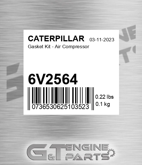6V2564 Gasket Kit - Air Compressor for CATERPILLAR