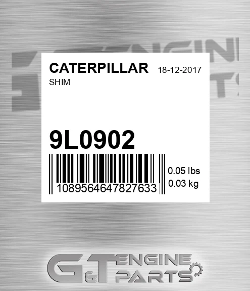 9L0902 Shim for CATERPILLAR