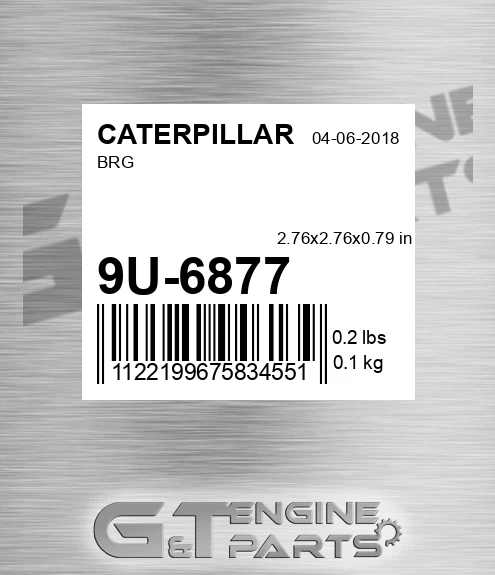 9U-6877 Brg