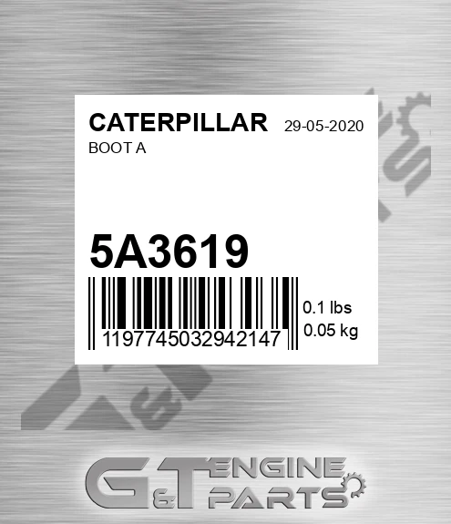 5A3619 Boot A for CATERPILLAR
