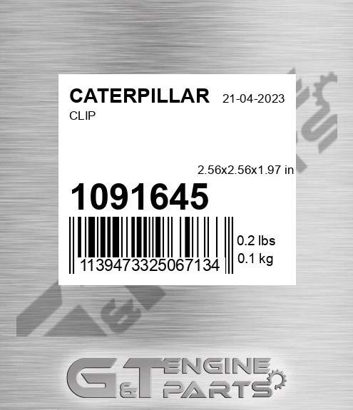 1091645 Clip for CATERPILLAR