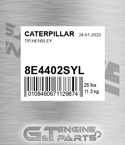 8E4402SYL Tip,hensley