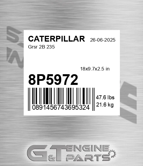 8P5972 Grsr 2b 235 for CATERPILLAR