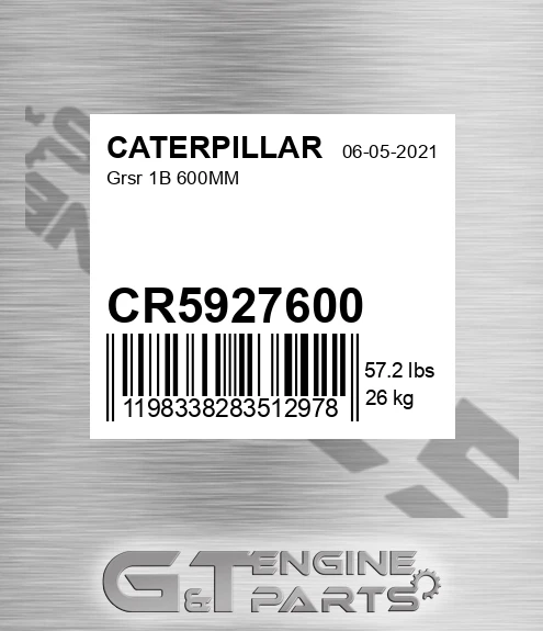 CR5927600 Grsr 1b 600mm
