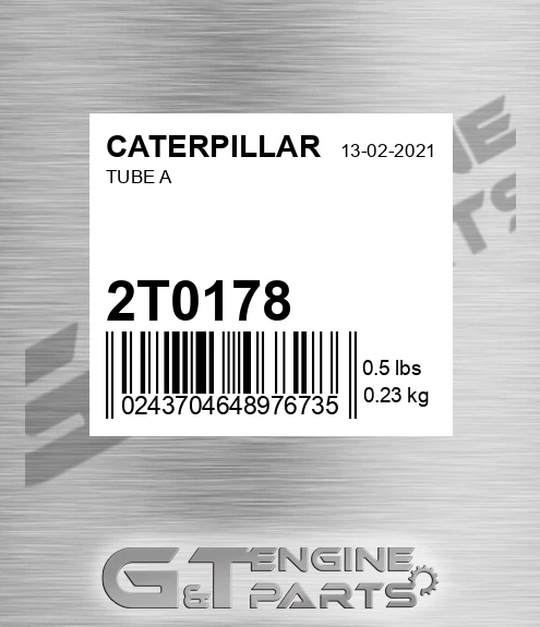 2T0178 Tube A