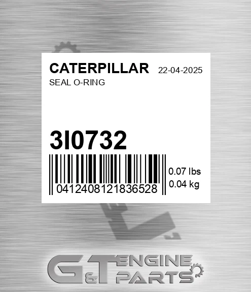 3I-0732 Seal O-ring for CATERPILLAR