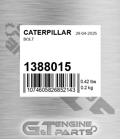 138-8015 CATERPILLAR Bolt