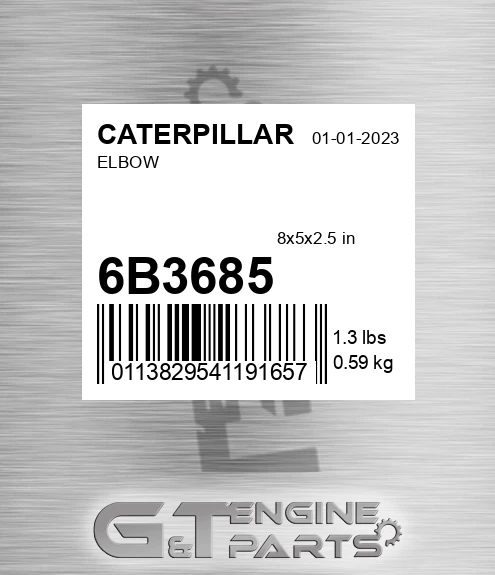 6B3685 Elbow