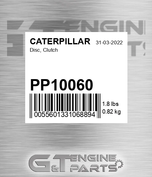 PP10060 Disc, Clutch