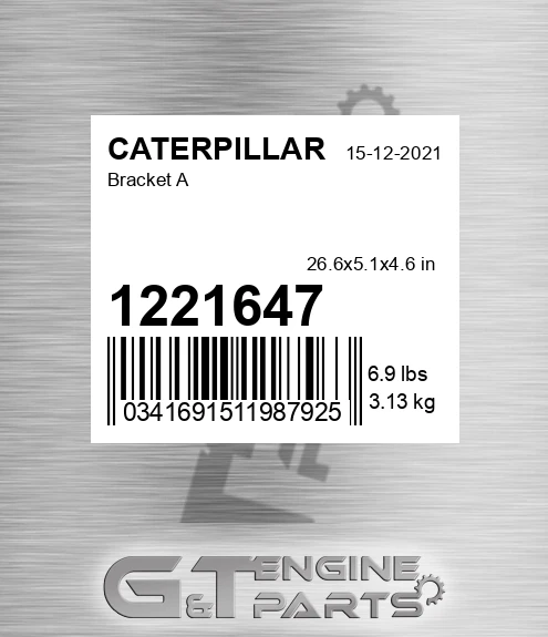 1221647 Bracket A for CATERPILLAR