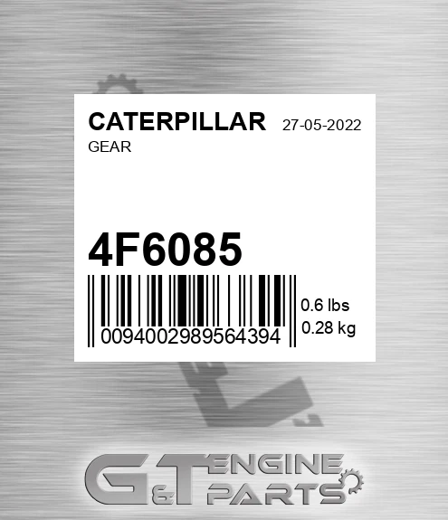4F6085 Gear