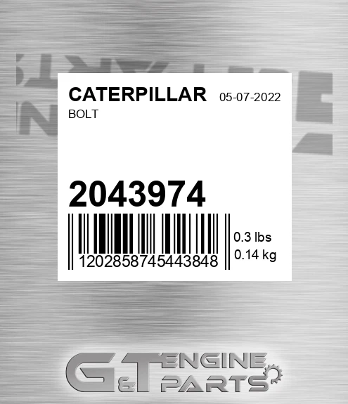 204-3974 Bolt