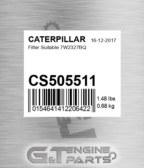 CS505511 Filter Suitable 7w2327bq