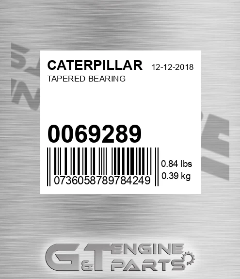 006-9289 Tapered Bearing
