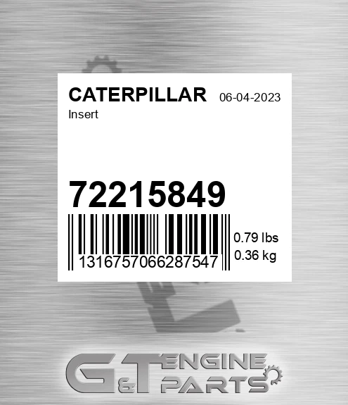 72215849 Insert