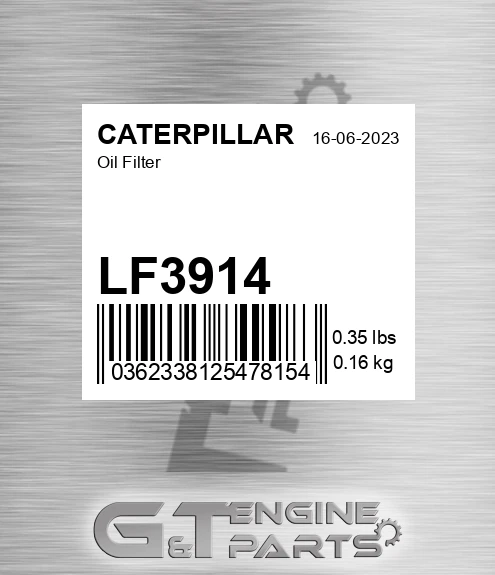 LF3914 Oil Filter