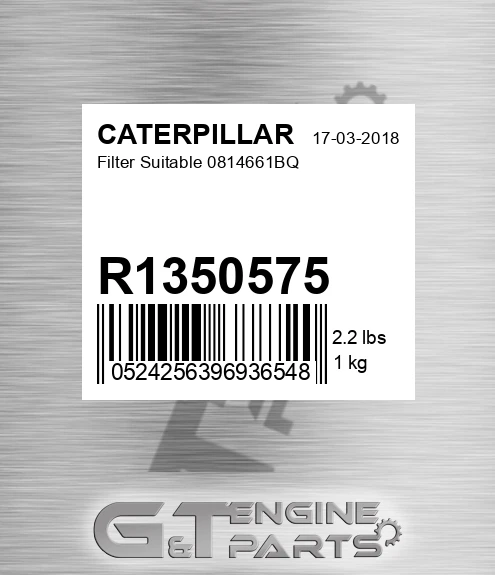 R1350575 Filter Suitable 0814661bq