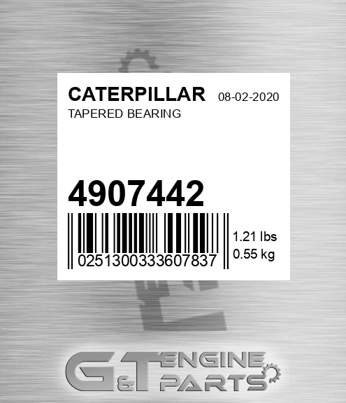490-7442 Tapered Bearing for CATERPILLAR