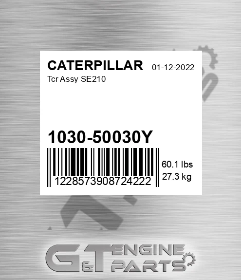 1030-50030Y Tcr Assy Se210 for CATERPILLAR