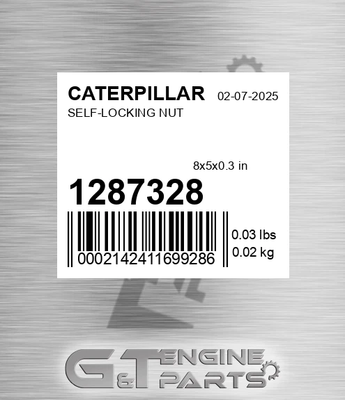 128-7328 Self-locking Nut
