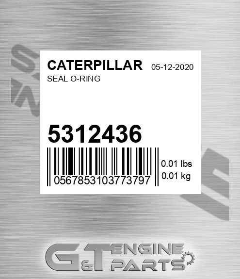 531-2436 Seal O-ring for CATERPILLAR