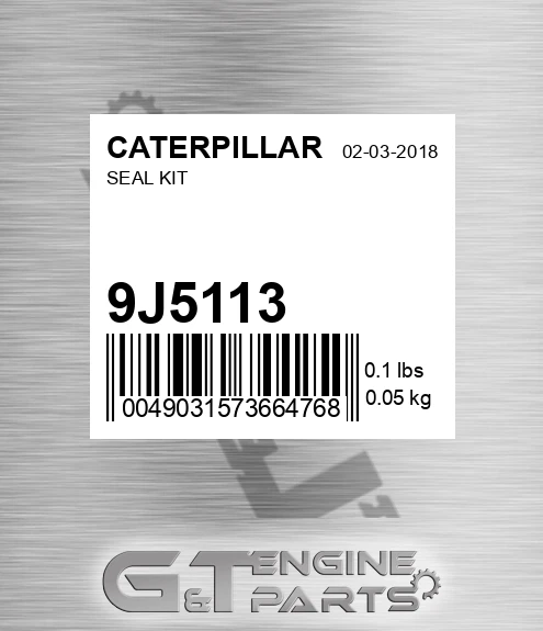 9J5113 Seal Kit