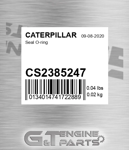 CS2385247 Seal O-ring for CATERPILLAR