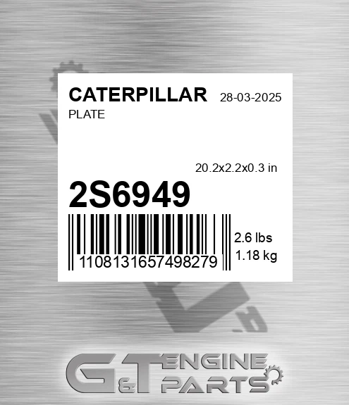 2S6949 Plate