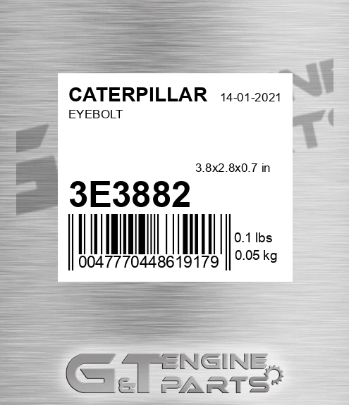 3E3882 Eyebolt