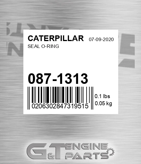 087-1313 Seal O-ring for CATERPILLAR