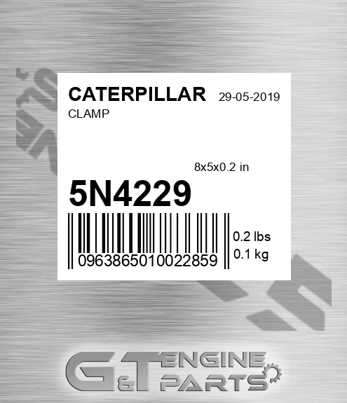 5N4229 Clamp for CATERPILLAR