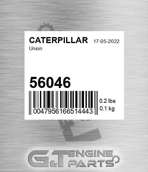 56046 CATERPILLAR Union