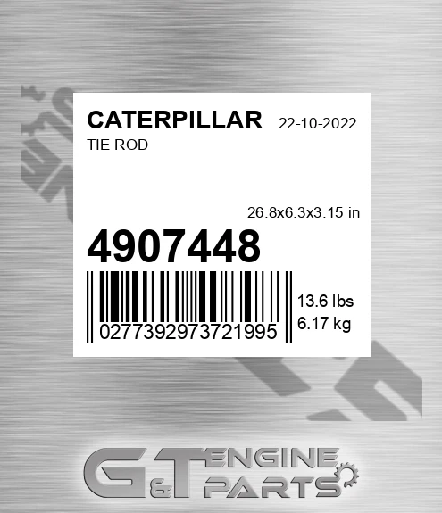 490-7448 Tie Rod