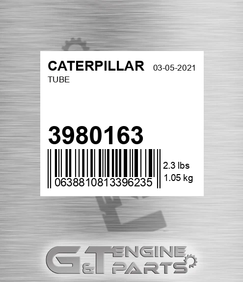 398-0163 Tube for CATERPILLAR
