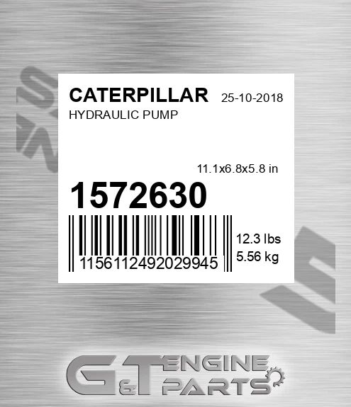 157-2630 Hydraulic Pump for CATERPILLAR
