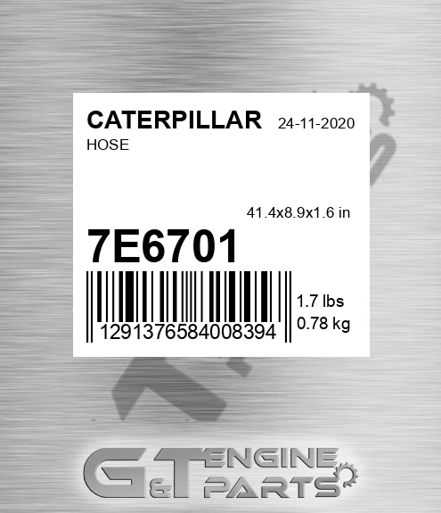 7E6701 Hose