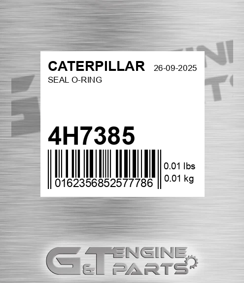 4H-7385 Seal O-ring