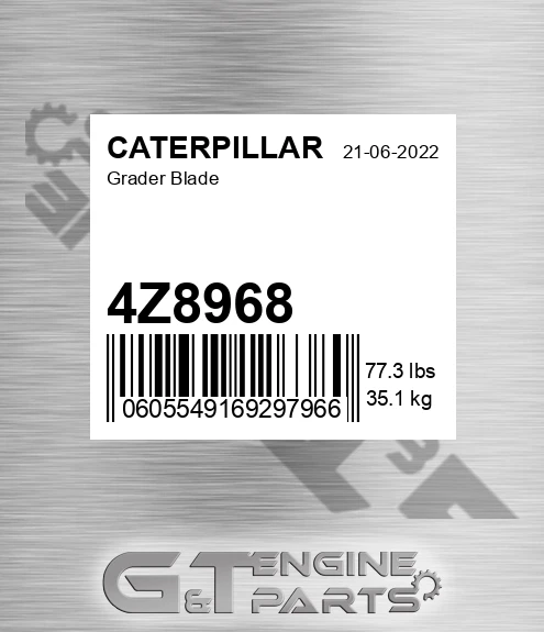 4Z8968 Grader Blade for CATERPILLAR