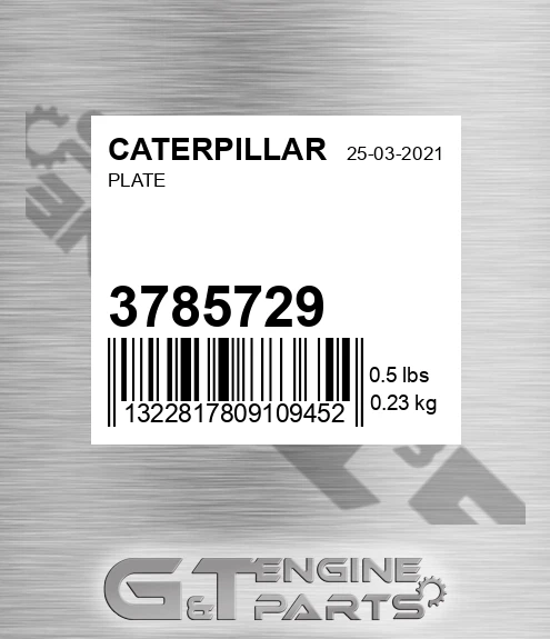3785729 Plate