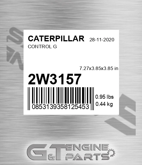 2W3157 Control G for CATERPILLAR